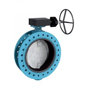 Ductile iron body concentric type butterfly valve