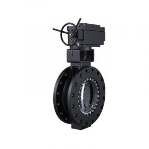 Doble Flanged Tripple Offset Eccentric butterfly valve