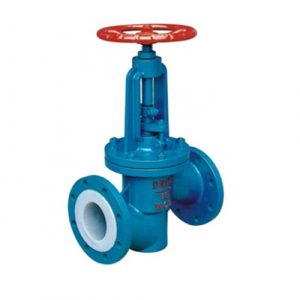PTFE Lining Flange Steel Globe Valve