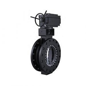 Double Flange Triple Offset Eccentric butterfly valve