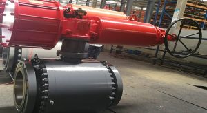 trunnion ball valves