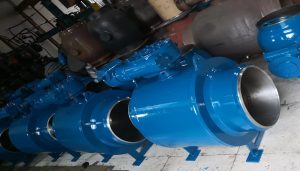 Fully welded ball valves