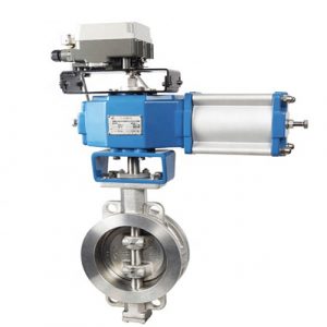 Stainless Steel Pneumatic 150LB Double Triple Eccentric Butterfly Valve